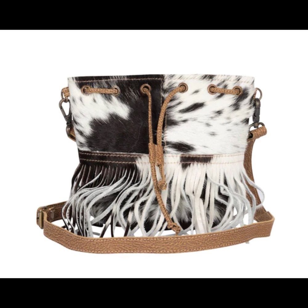 Myra Bag Fringe Girl Hairon Bag - BRAND NEW